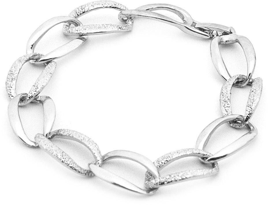 Tanos - Oval Silver Plated Bracelet