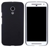 Nillkin Motorola Moto G2 Frosted Shield Hard Back Case Cover With Screen Protector - Black