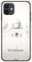 Eid Mubarak Printed Case Cover -for Apple iPhone 12 mini White/Grey White/Grey
