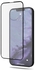 واقي شاشة من الزجاج المقوى لهاتف أبل آيفون 13/13 برو 6.1 بوصة شفاف / أسود