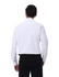 Men Shirt-Long Sleeves-White Color-white Button-N F S