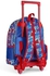 TRUCARE Warner Bros. Superman Man of Tomorrow Trolley School Bag | 16" | Water Resistant | Kids Backpack Gift | Boys, Girls | Back to School