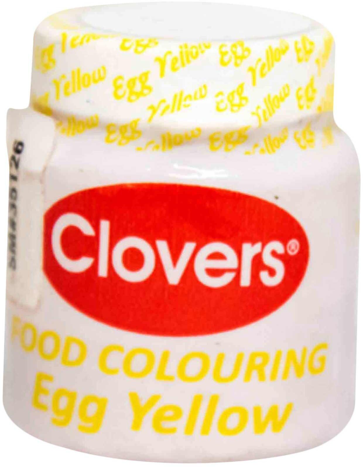 Clovers Egg Yellow Food Colour 40g