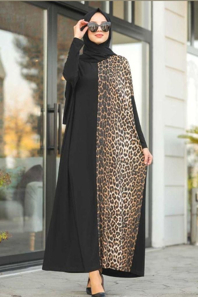 Abaya Black and tiger 2020