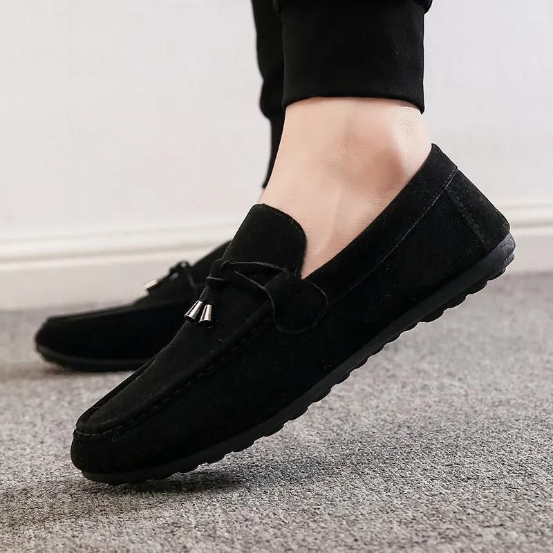 New arrivals Slip-Ons Men's Shoes Sports shoes Canvas shoes Loafers & Slip-Ons Sneakers  Gentleman leisure shoes -please buy a size larger