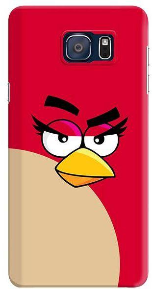 Stylizedd Samsung Galaxy Note 5 Premium Slim Snap case cover Gloss Finish - Girl Red - Angry Birds