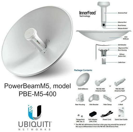 Ubiquiti Networks Ubiquiti AirMAX PowerBeam M5 PBE-M5-400