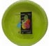 Fun Plastic Plate Green 22 cm - 25 Pieces