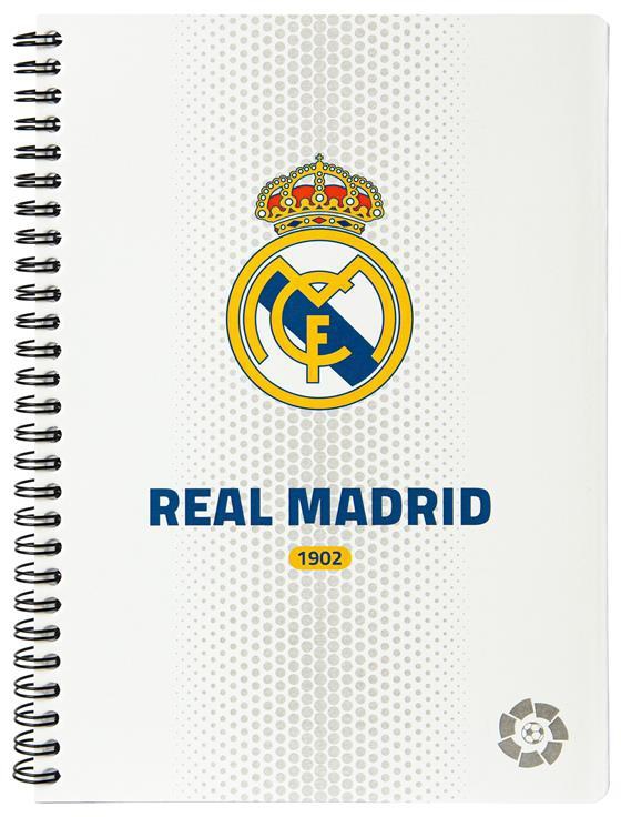 Real Madrid Notebook B5 Size 17×24 cm