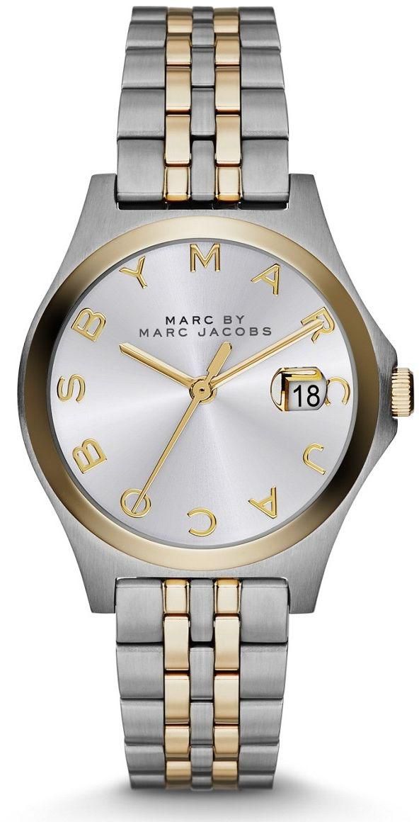 Marc by Marc Jacobs Slim Mini Women's Silver Dial Stainless Steel Band Watch - MBM3325
