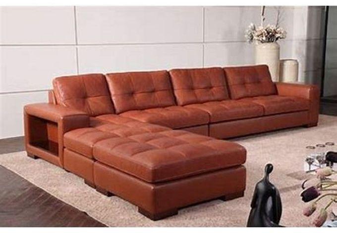 OMEGA FUR Alaric Exclusive 7 Seater Leather Sofa(lagos Delivery