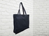 Tote Bag Black Canvas Cotton Body Box/40*35*9 Cm