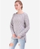 Ravin Open Knit Sweater - Grey