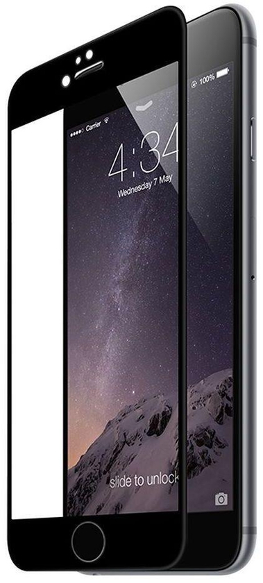Apple iPhone 7 Tempered Glass 3D Screen Protector - Black