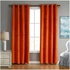 Orange Curtain For Window And Door
