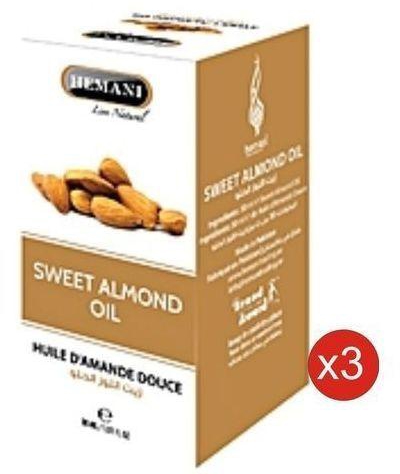 Hemani Sweet Almond Oil - 30ml X3