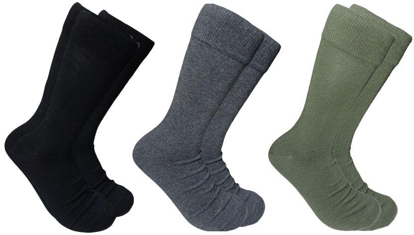 Moody Elegant Men's Classic Socks Set - 3 Pcs