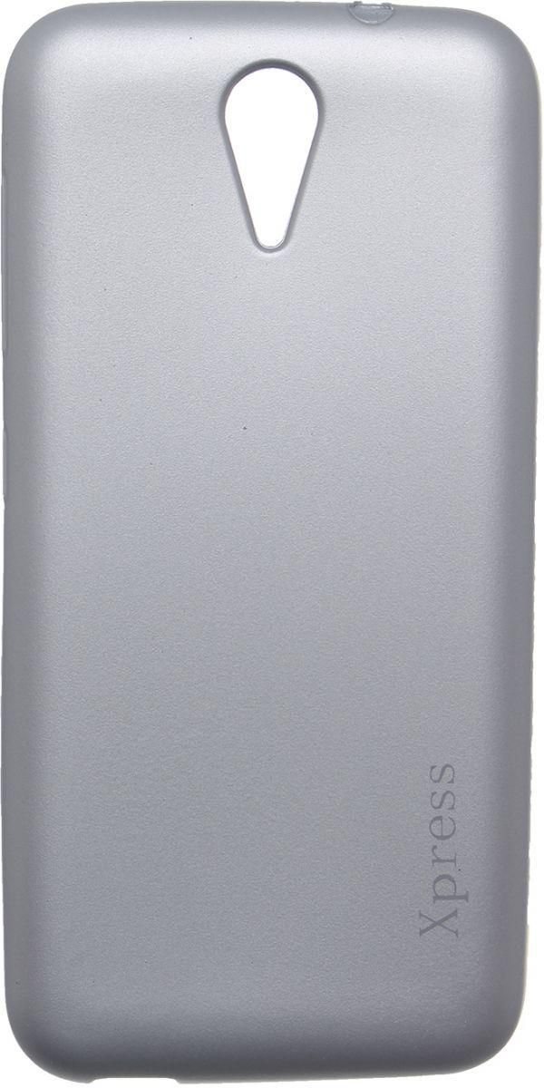 Xpress  Back Cover For HTC Desire 620, Silver