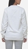 Printed Mandala: OM Sign Sweatshirt - White