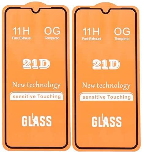 High Quality Set Of 3 Glass Screen Protectors For Samsung Galaxy A30S/A50S - Clear Black