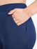 Plus Size Lace Panel Capri Leggings with Pocket - 1x | Us 14-16