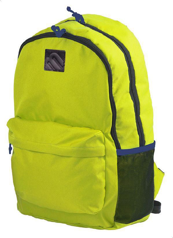 Mintra Unisex School Backpack, Lime Green