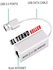 Adapter From (USB 2.0) To RJ45 Ethernet LAN 10/100 Mbps - White