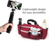  Phone Tripod, Portable and Flexible Tripod with Wireless Remote and Clip, Cell Phone Tripod Stand for Video Recording