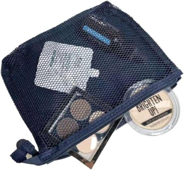 Zipper Bag 2 Pockets Cosmetic Bag Cosmetic Accessories