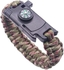 Get Professional Multifunctional Survival Bracelet, 5 in 1, Perfect for Camping, Hiking and Hunting - Olive White with best offers | Raneen.com