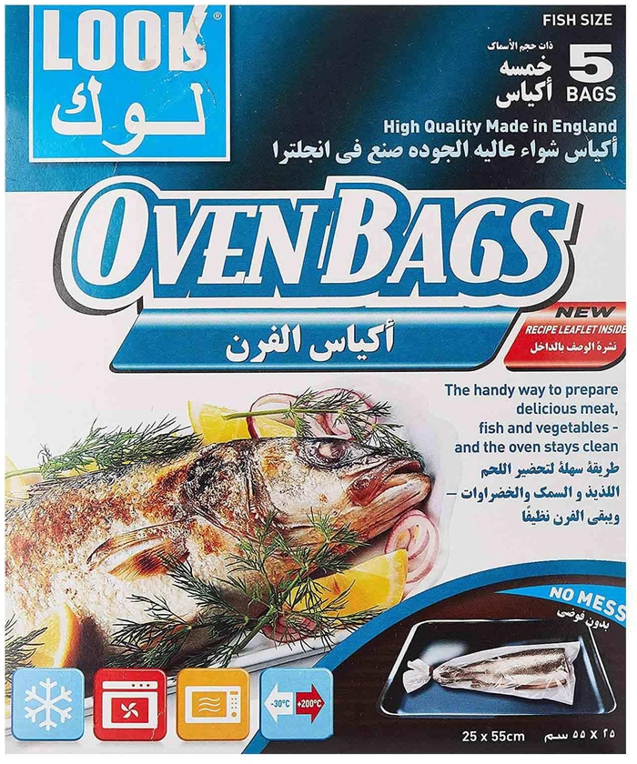 Look oven bags fish size &times; 5 bags