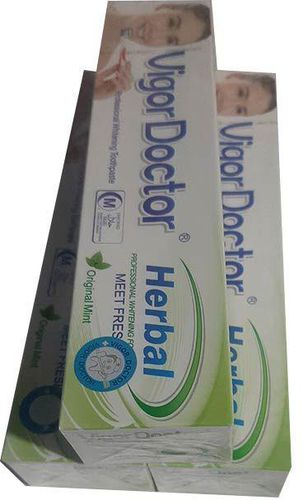 Vigor Doctor Herbal Professional Whitening Toothpaste