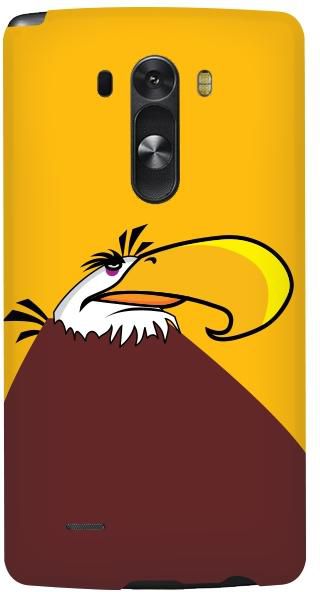 Stylizedd LG G3 Premium Slim Snap case cover Matte Finish - The Mighty Eagle - Angry Birds