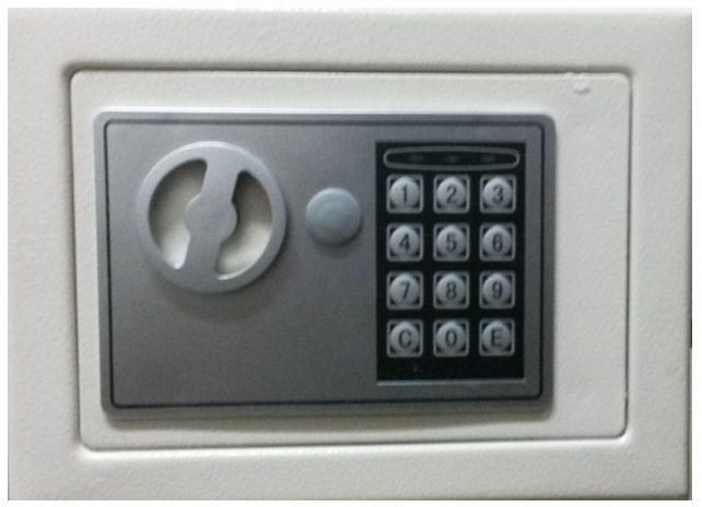 Digital Electronic EL17 Safe Box, Grey