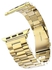 MEMORiX Stainless Steel Metal Link Band for Apple Watch 38mm Gold