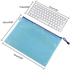 Plastic Wallets A4 10 Pcs A4 Zip Lock Bags Document Wallet Document Folders Plastic Pockets with Zipper for School Office Homework Travel Storage Bags