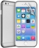Puro Bumper Frame Cover with Screen Protector for Apple iPhone 6 Plus - White