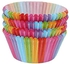 Colorful Rainbow Paper Cake Cup Baking Cups Cupcake Liner Cupcake Paper Baking Cup Muffin Cases Cake Mold, 100PCS154912