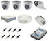 Hikvision 4 CCTV Camera Full HD Kit Mobile Configuration Enabled