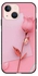 Protective Case Cover For Apple iPhone 14 Plus Pink Rose Design Multicolour