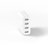 XIAOMI 4 Port Power Adapter USB Hub for Smartphone PC Tablet Notebook White