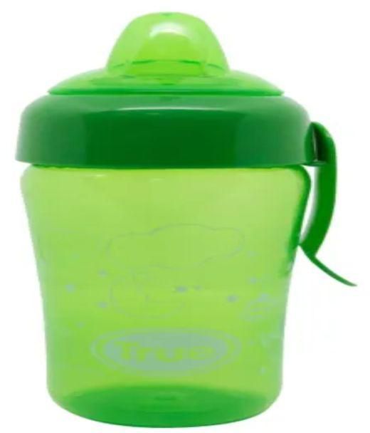 True Gold Silicone Spout Feeding Cup - 300ml - Green