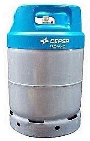 Cepsa 12.5KG Light Weighted Gas Cylinder - Blue Cap