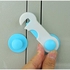 Baby Safety Lock Protection Child Kid Cabinet Door Drawers Refrigerator Toilet Lock, Blue