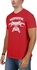 IZO Monster Factory T-Shirt For Men-Red, Medium