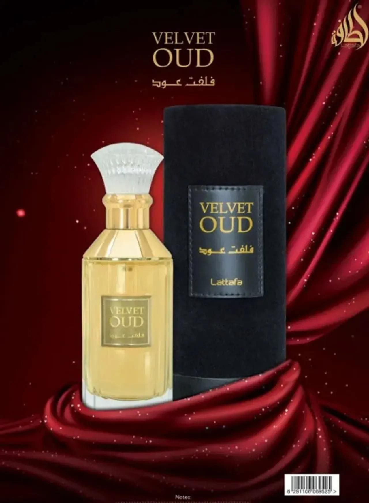 Velvet Oud Eau De Parfum 100ml By Lattafa Perfume Spray 100ml 100ML
