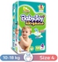 Babyjoy Stretch Diapers - Size 4 - Large - 10-18 Kg - 58 Diapers