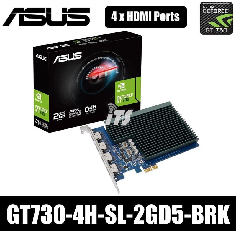 Asus GT730 2GB GDDR5 Graphic Card (Support 4 Monitors)