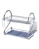 Universal 2-Layer Dish Drainer - Silver