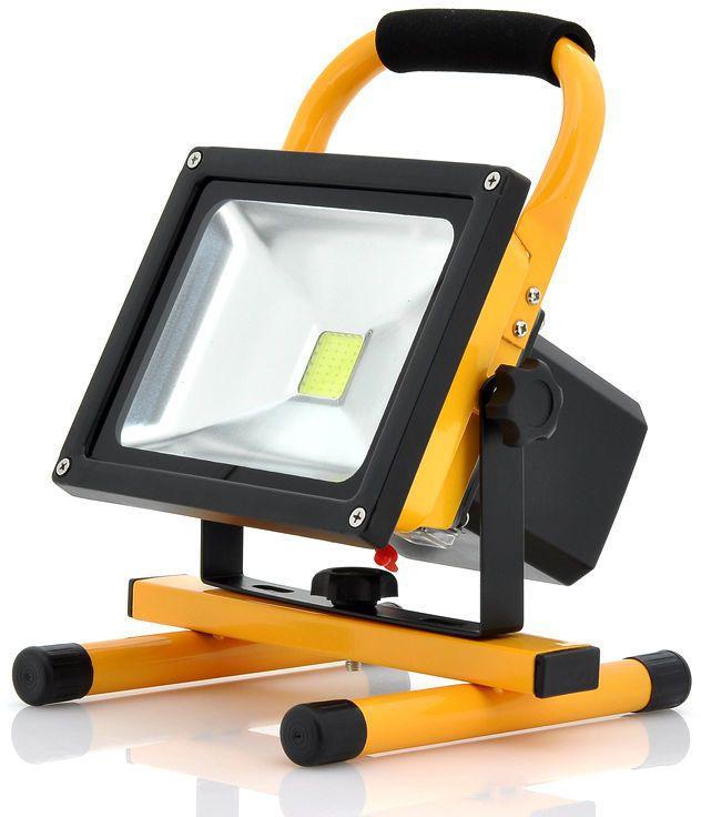 10W 500LM Portable Cordless Work Light Rechargeable LED Flood Light Lamp IP65